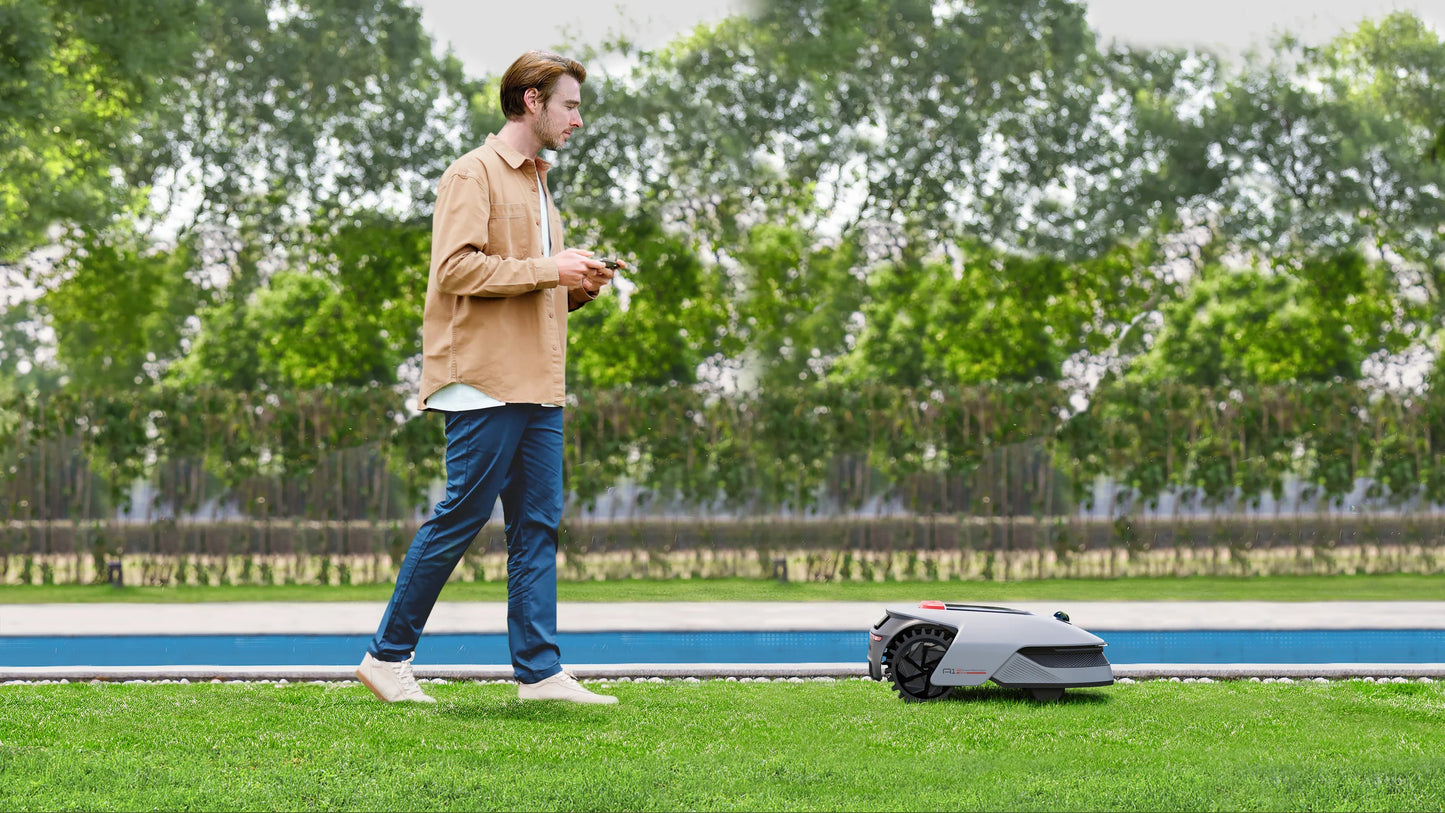 Zāles pļāvējs robots DREAME A1 Pro platībai līdz 2000m2 + DĀVANA