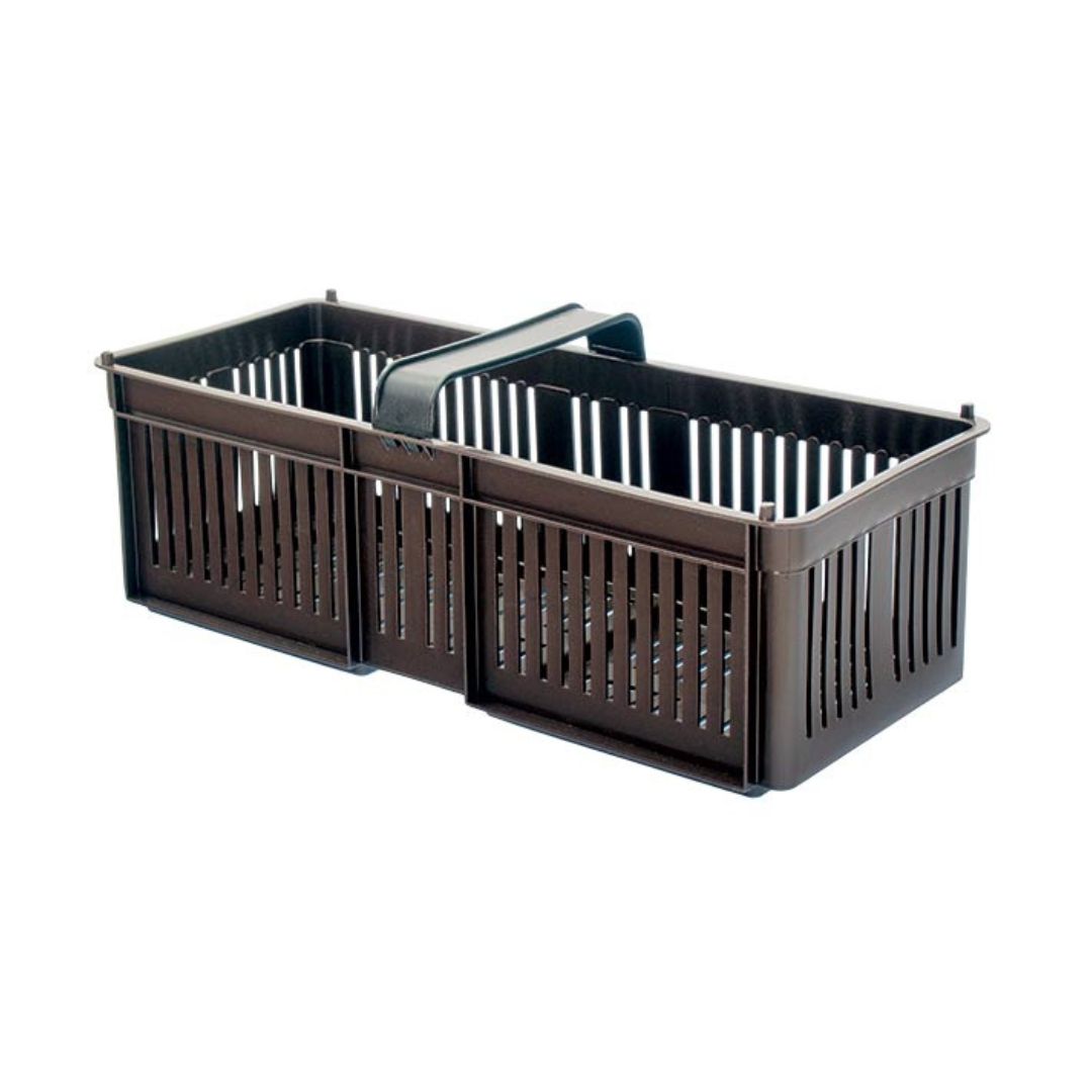 Augļu, ogu transportēšanai grozs-konteiners 38cm