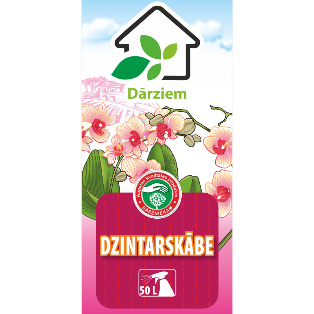 Dzintarskābe augu kopšanai 50g