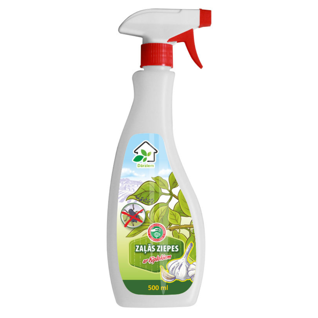 Kopšanas līdzeklis Zaļās ziepes ar ķiploķiem 500ml 1 gab