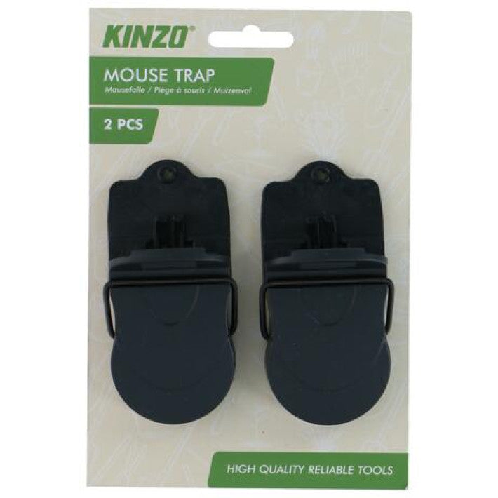 Peļu slazds plastmasas  iepakojums 2gab