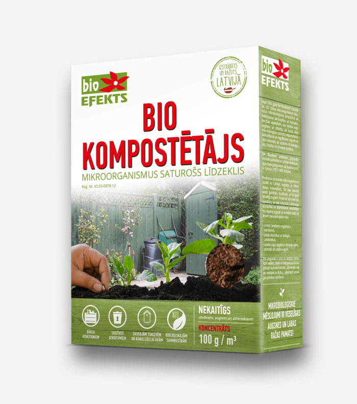 Kompostētājs sausais 100g