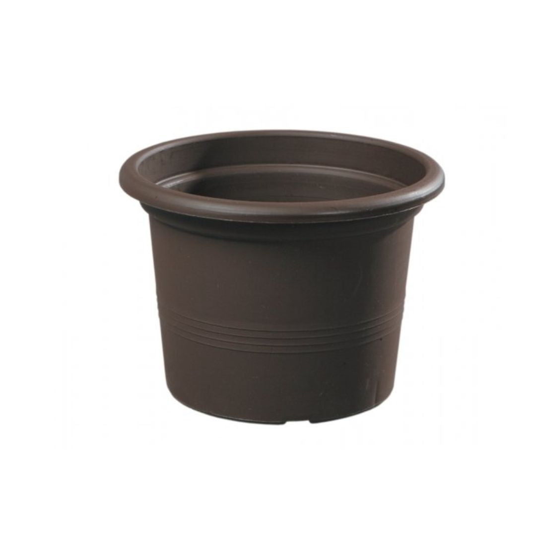 Puķu pods Campanula 34cm plastmasas brūns