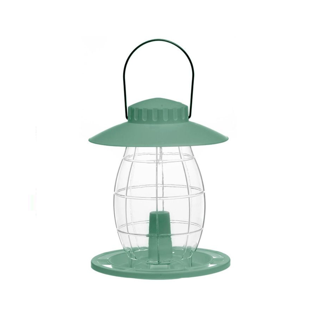 Putniem barotava plastmasas ar jumtiņu 16.8cm