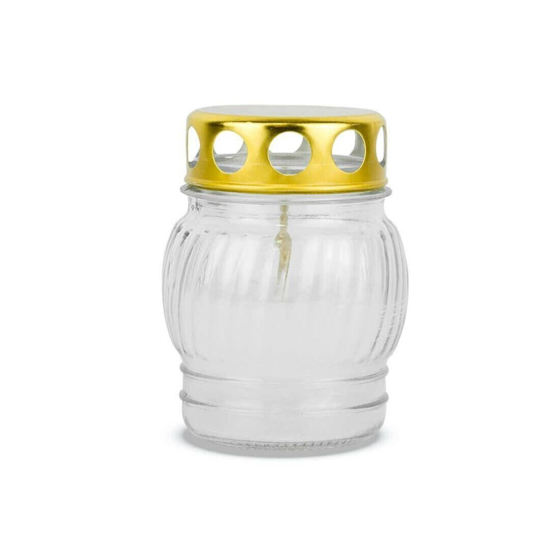 Kapu sveces baltas 10st 20gab