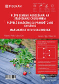 Plēve zemeņu audzēšanai ar stādīšanas caurumiem 1.2x10m