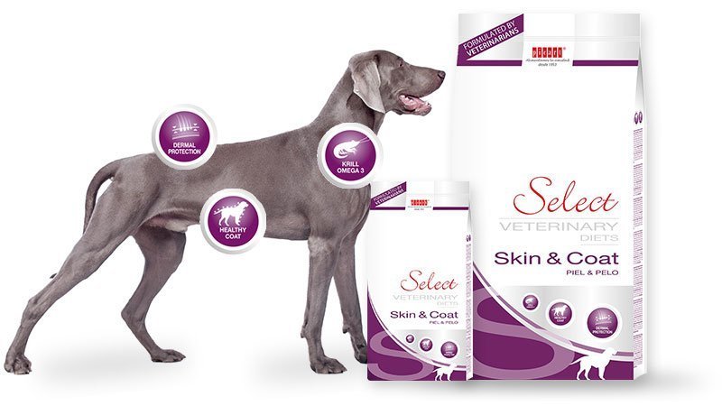 Suņu barība Select Superpremium Veterinary ādai un spalvai 2kg