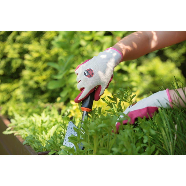 Darba cimdi Gardenia fuksijrozā M izmērs 1pāris
