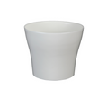 Puķu pods 17cm plastmasas balts Tulipan