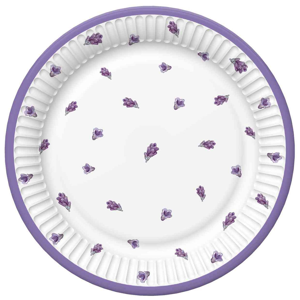 Šķīvīši Lavender Wreath 22.7cm 1pac.
