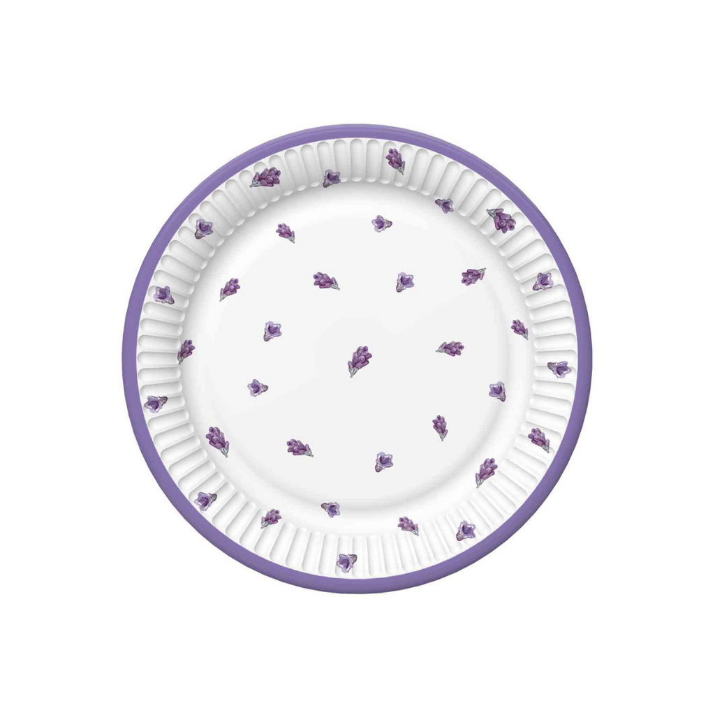 Šķīvīši Lavender Wreath 22.7cm 1pac.