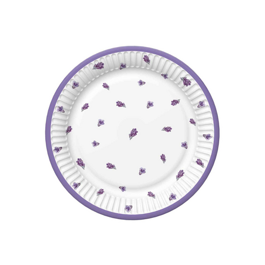 Šķīvīši Lavender Wreath 22.7cm 1pac.