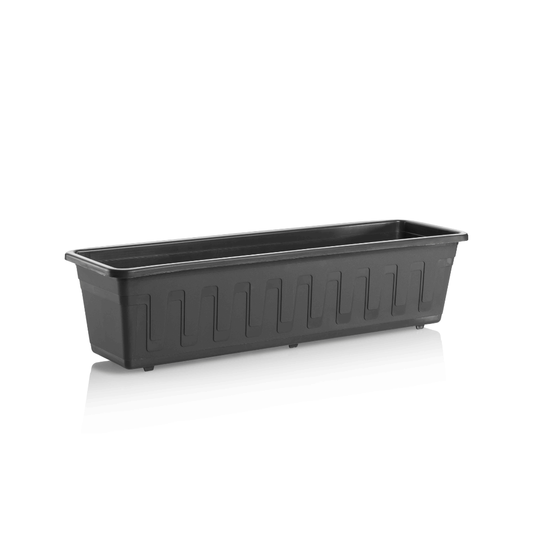 Balkona kaste 60cm antracīta